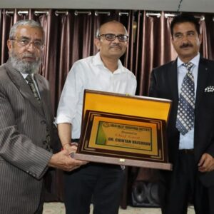 Atal Innovation Mission headed by Mission Director Dr. Chintan Vaishnav visited GVEI